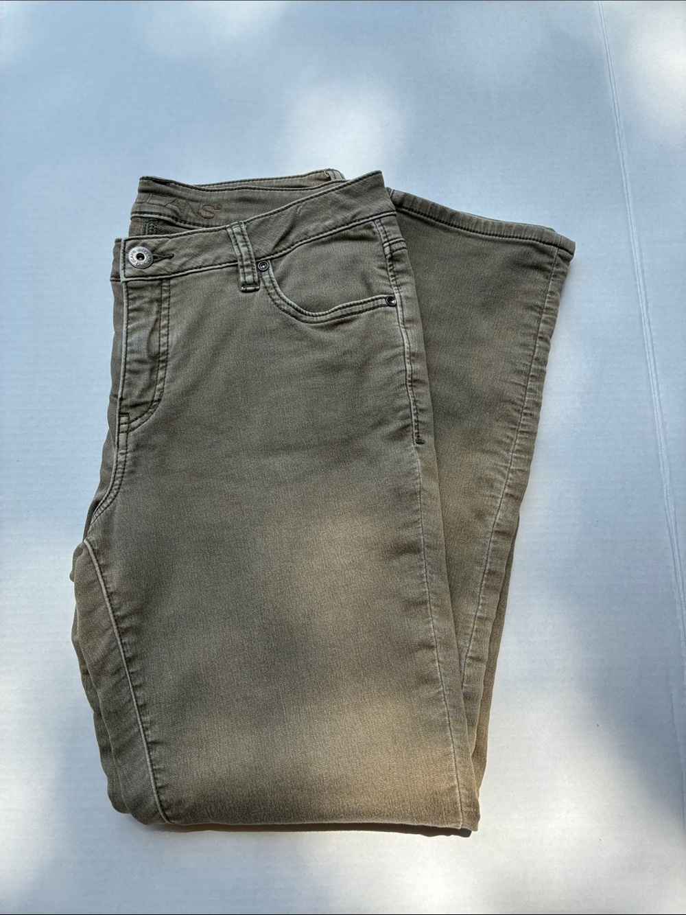 Jag Jeans Women's Skinny in Olive Tone
